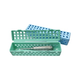 1 Chiếc Dụng Cụ Nha Khoa Hộp Khử Trùng Nha Khoa Nồi Hấp Nhựa Khử Trùng Hộp Cassette