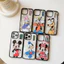 Ốp điện thoại hình Mickey Minnie hoạt hình dễ thương Disney cho iphone 16 Pro Max 15 Pro Max 15 Plus 14 Pro Max 14Plus i14 13 Pro Max i11 i13 13pro 12 Pro Max Acrylic Vỏ bảo vệ