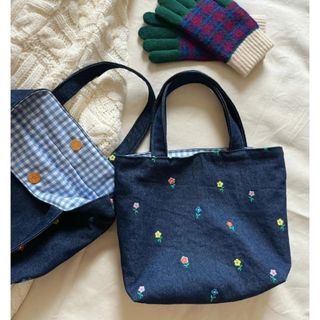 Túi vải Denim đơn giản mùa hè dành cho nữ