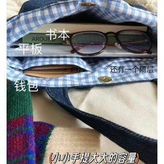 Túi vải Denim đơn giản mùa hè dành cho nữ