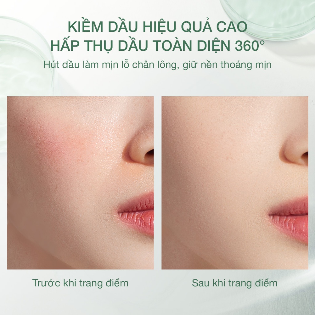 Ảnh 【NEW】Phấn phủ kiềm dầu Perfect Diary phiên bản nắp bạc mới giữ nền lâu 7g 4