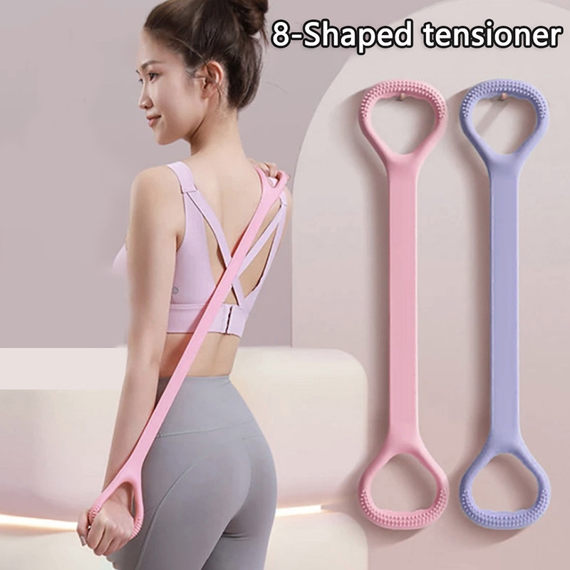 Novn Dây Đai Co Giãn Hình Số 8 Hỗ Trợ Luyện Tập yoga / Thể Hình
