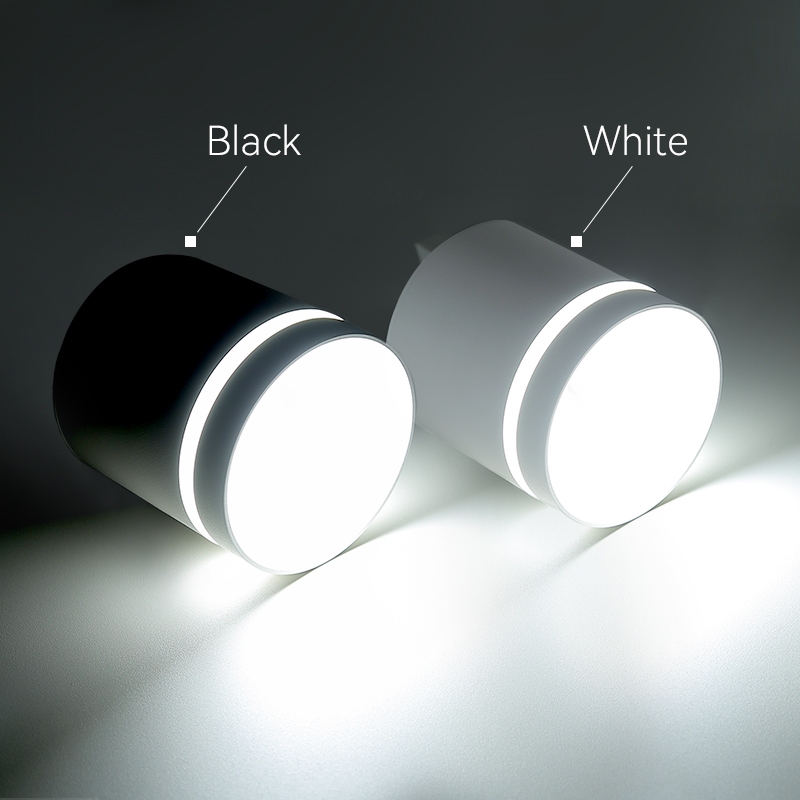 Đèn Led Gắn Trần ốp trần nổi 5/10/15W,đèn ống bơ ,Trang trí chiếu sáng nhà,chiếu sáng gắn trần trong nhà 220V,Đèn LED âm trần hiện đại,đèn ống bơ Phong cách hiện đại