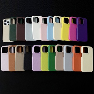 [JLK] Luxury Litchi Grain Leather Case for iPhone 14 13 Pro Max iphone14 Plus Slim Phone Back Cover