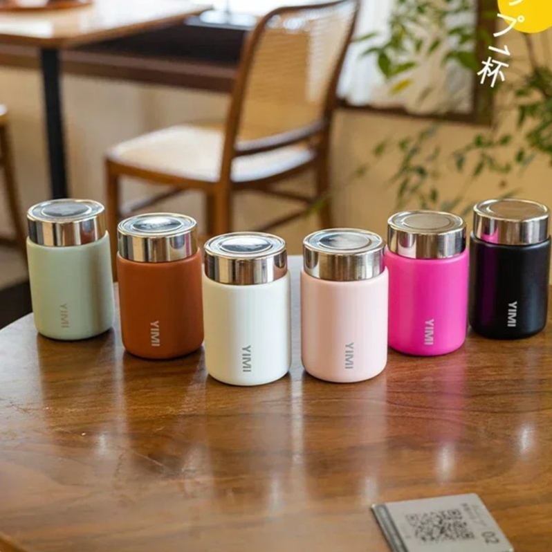 230ml Mini Inox 316 Nhiệt Cốc Thời Trang Di Động Túi Chân Không Bình Cà ...