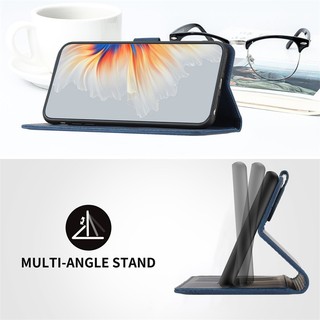 Vỏ Cho Sharp Aquos R5G R2 R3 R8 Pro Wish Sense 2 3 SH-51D Bao Da Lật Khe Cắm Thẻ Đứng Bảo Vệ Vỏ Ví Chống Sốc