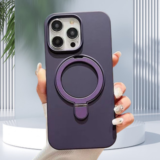 Ốp điện thoại cứng chống rơi silicon lỏng sang trọng màu hồng 15 Pro max cho iPhone15 14 13 12 Pro max có giá đỡ kim loại để bảo vệ mặt sau cứng iPhone