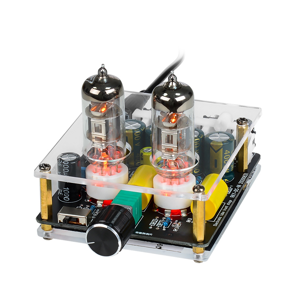 Aiyima Nâng cấp Bộ khuếch đại tiền khuếch đại ống 6A2 HiFi Preamp Bile Buffer Audio Amp Loa Khuếch đại âm thanh Rạp hát tại nhà DIY without supply power | BigBuy360 - bigbuy360.vn