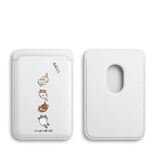 Hộp đựng thẻ họa tiết bốn con mèo cho iPhone15pro 15promax 14 14promax 14pro