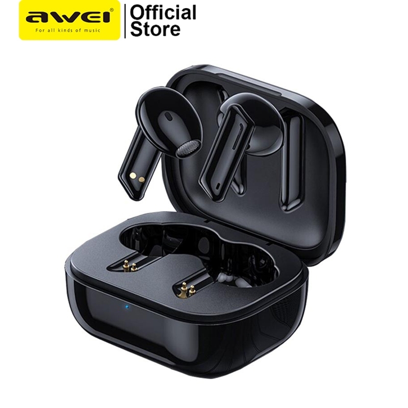Ảnh Tai Nghe Bluetooth Awei T36 TWS mini Chống Nước IPX4 pin trâu 210H có Mic chính hãng 1