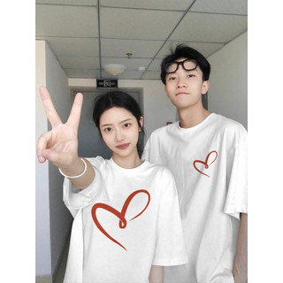 HIIXIIVI Thương Hiệu Mới 100% Cotton Unisex Áo Thun Nữ Tay Ngắn Nam Nữ Baggy Cổ Tròn Rời In Độc Đáo Cặp Đôi Tee