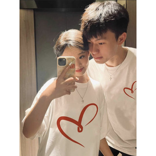 HIIXIIVI Thương Hiệu Mới 100% Cotton Unisex Áo Thun Nữ Tay Ngắn Nam Nữ Baggy Cổ Tròn Rời In Độc Đáo Cặp Đôi Tee