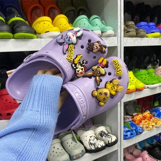 Xăng đan Phối Lỗ Thoáng Mát Cá Tính Cho Nữ x crocs