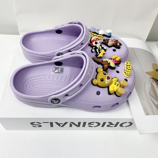 Xăng đan Phối Lỗ Thoáng Mát Cá Tính Cho Nữ x crocs