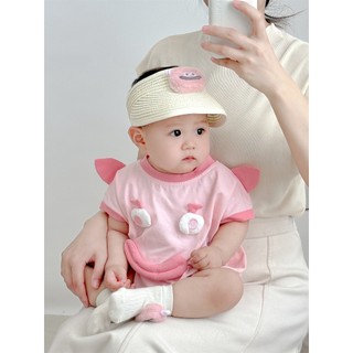 Thời Trang Mùa Hè TidInfants Rompers Bé Gái Tam Giác Romper Sơ Sinh Áo liền quần Bé Romper Quần Áo