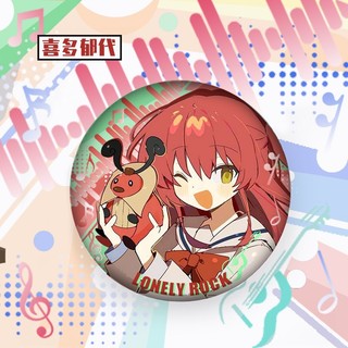 Bocchi the rock Goto Hitori Ijichi Nijika Ikyuo Yamada Ryo Anime Manga Huy Hiệu Nút Cài Áo Bộ Sưu Tập Cosplay Đồ Chơi Túi Trang Trí Quà Tặng