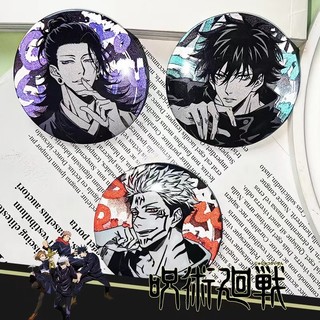 Anime Jujutsu Kaisen Gojo Satoru Geto Suguru Manga Huy Hiệu Nút Cài Áo Cosplay Bộ Sưu Tập Đồ Chơi Túi Trang Trí Quà Tặng