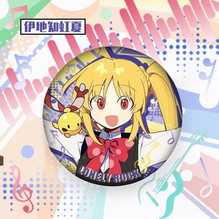 Bocchi the rock Goto Hitori Ijichi Nijika Ikyuo Yamada Ryo Anime Manga Huy Hiệu Nút Cài Áo Bộ Sưu Tập Cosplay Đồ Chơi Túi Trang Trí Quà Tặng