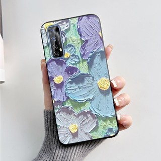 Dành Cho Realme 7 RMX2155 / Realme 7 Pro RMX2170 Ốp Lưng Mềm Silicon Vỏ Điện Thoại Hoạt Hình Mới Nhất Cho Realme7 Realme 7pro