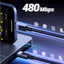 Cáp sạc nhanh UGREEN PD 100W Type C được nâng cấp Cáp dữ liệu Chip E-Marker USB 3.0 cho iPhone 15, Samsung S24 Ultra, Điện thoại Xiaomi Android, iPad, Máy tính xách tay Mackbook Pro