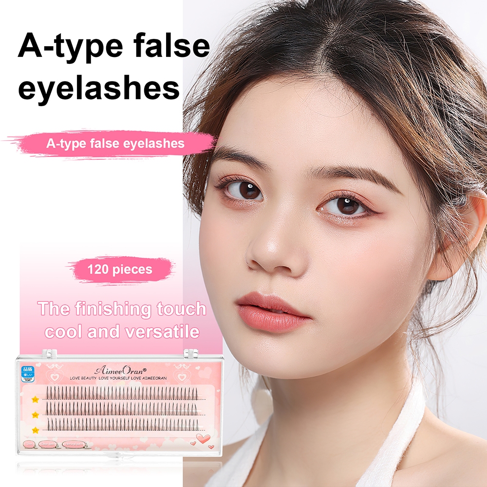 [Vận chuyển 24 giờ]Lông mi giả hình chữ a AimeeOran Fairy tạo ra vẻ ngoài trang điểm tự nhiên