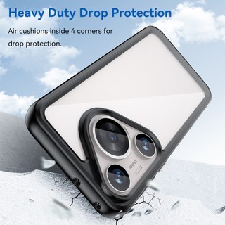 Ốp điện thoại Acrylic trong suốt Huawei Pura 70 Pro Pura70 Pura70Pro P70 Ốp điện thoại trong suốt bằng silicon mềm trong suốt Vỏ lưng cứng chống sốc Vỏ bảo vệ Camera chống rơi