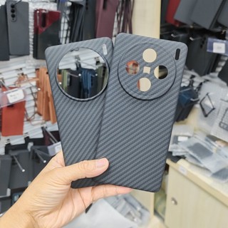 Ốp Điện Thoại Bằng Sợi Carbon Thật Cho VIVO X100 Ultra Aramid Sợi Siêu Mỏng Vỏ Cho VIVO X100S Pro Ốp Lưng Chống Sốc