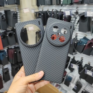 Ốp Điện Thoại Bằng Sợi Carbon Thật Cho VIVO X100 Ultra Aramid Sợi Siêu Mỏng Vỏ Cho VIVO X100S Pro Ốp Lưng Chống Sốc