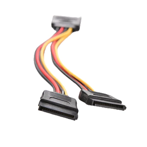E-woitd 15 Pin SATA Nam sang SATA Nữ 1: 2 Y Splitter Cáp nguồn HNVN