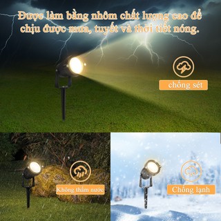 CANMEIJIA Đèn LED bãi cỏ IP65 Đèn đựng cây chống nước 5w 10w Ngoài Trời Rọi Cây