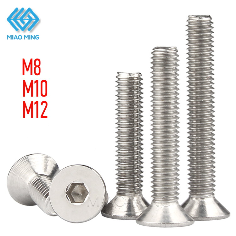 M8 M10 M12 Countersunk đầu phẳng vít lục giác allen bu lông alenkey ...