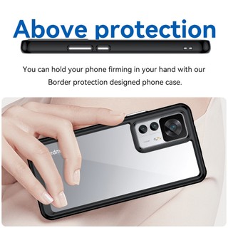 Ốp Lưng Cho Xiaomi 12T 12 Pro Ốp Lưng Cứng Trong Suốt Cho Xiaomi 12X 12s 12 Lite Ptection Ốp Lưng Chống Sốc
