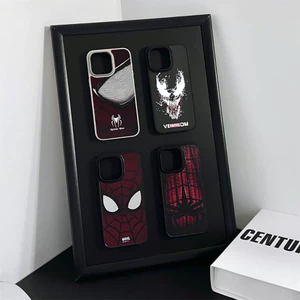 Ốp điện thoại mềm Marvel Venom Spider-Man thời trang cho iphone 16 Pro Max 15 Pro Max 14 Pro Max i14 13 Pro Max i13 13pro i11 11 Pro Max 12 Pro Max Vỏ bảo vệ