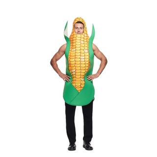 Người Lớn Ngô Trang Phục Nam Ngộ nghĩnh Thực Phẩm Halloween Trang Phục Đảng Trò Chơi Trái Cây & Rau Củ Linh Vật Trang Phục Hóa Trang Carnival Sân Khấu Lạ Mắt Trang Phục