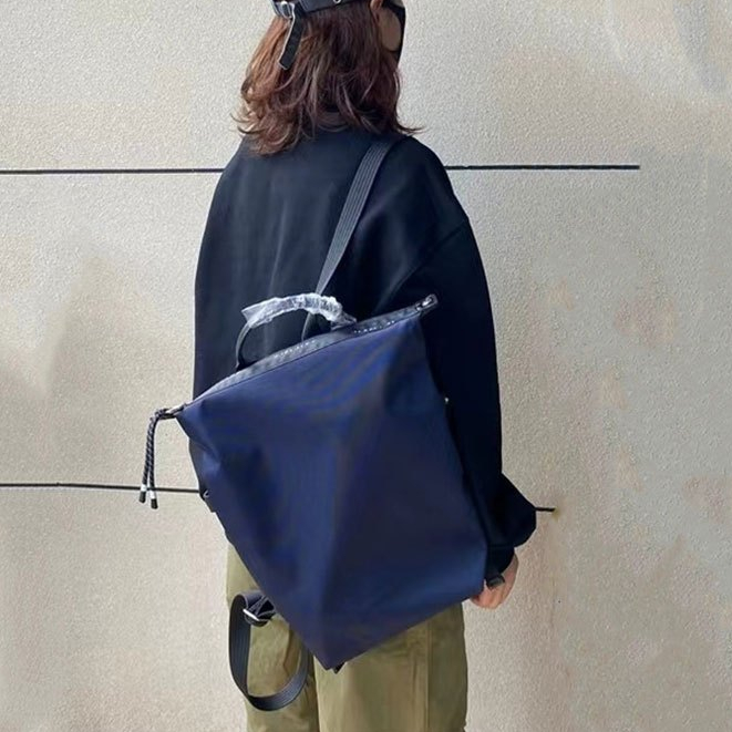 Ba lô da vải canvas chống thấm nước War Horse nylon có sức chứa lớn, nhẹ, giản dị và đa năng