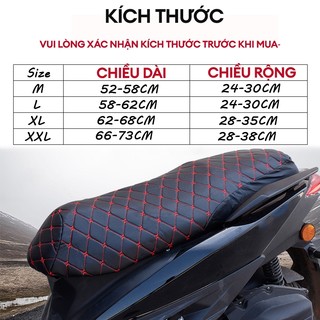 Bọc yên xe máy SEAMETAL 3D chống nắng tiện dụng các loại xe đều dùng được