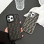 Ốp điện thoại chất liệu vải họa tiết cổ điển sang trọng FF cho iphone 16 Pro Max 15 Pro Max i15 14 Pro Max 14 13 Pro Max 11 Pro Max 12 Pro Max Ốp lưng bảo vệ