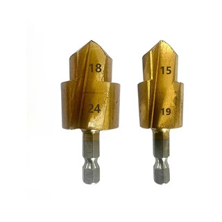 Nâng PPR 20 / 25 / 32mm, Mũi khoan bước, Công cụ kết nối ống nước hình lục giác, Quy trình mở đầy đủ