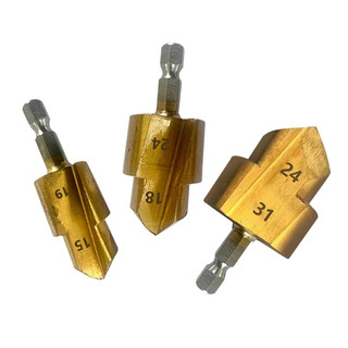 Nâng PPR 20 / 25 / 32mm, Mũi khoan bước, Công cụ kết nối ống nước hình lục giác, Quy trình mở đầy đủ