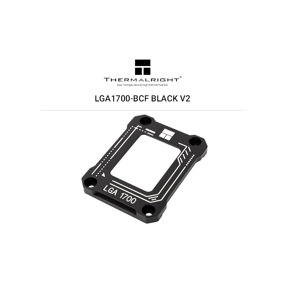 Thermalright LGA1700 / LGA1851-BCF Khung chỉnh sửa uốn CPU màu đen Intel 12 / 13 / 14 / 15 Gen Chống trễ cố định cố định CPU Intel Giá đỡ cố định sửa chữa LGA1700 | BigBuy360 - bigbuy360.vn