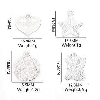 20 Chiếc Cờ Mỹ Thiết Kế Pentagram, Trái Tim, Tròn Và Chữ Hoa Kỳ Men Quyến Rũ Ngày Độc Lập 4th Of July Yêu Nước Nam Nữ Vòng Cổ Vòng Tay Bông Tai Móc Khóa DIY Hợp Kim Mặt Dây Chuyền