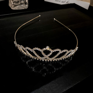 Ngọc trai dát kim cương tình yêu vương miện tóc vương miện vòng tóc thời trang tinh tế headband cô dâu khí chất mũ nón dành cho nữ