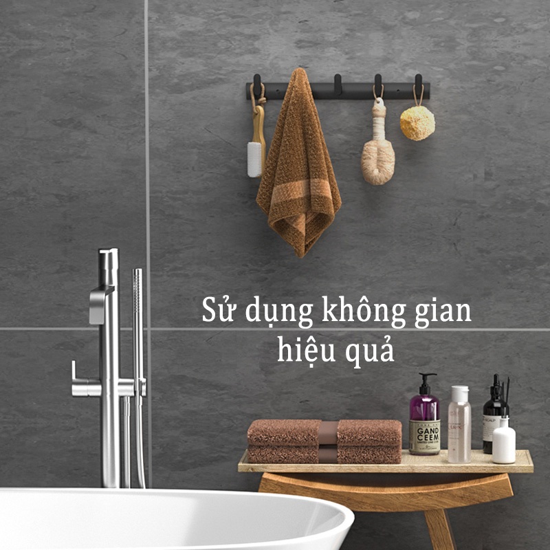 Ảnh Móc treo đồ MEIDOO gắn tường nhiều cách dùng tiện lợi cho nhà bếp/ nhà tắm/ nhà vệ sinh 3