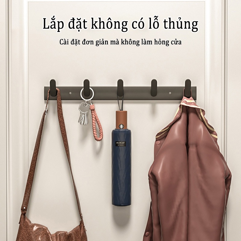 Ảnh Móc treo đồ MEIDOO gắn tường nhiều cách dùng tiện lợi cho nhà bếp/ nhà tắm/ nhà vệ sinh 2