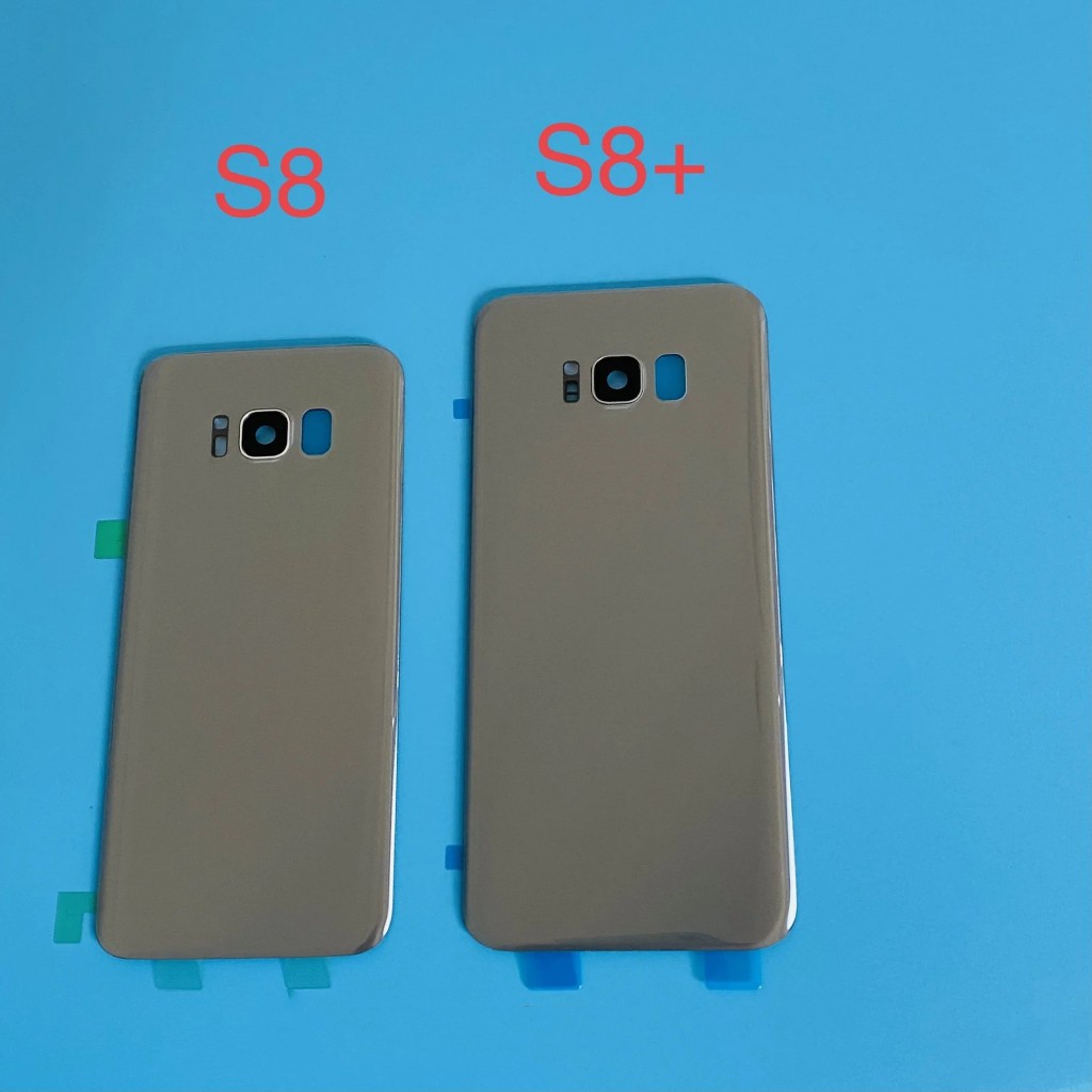Dành Cho Samsung Ốp điện thoại Pin Dành Cho Samsung Galaxy S8 G950 SM-G950F G950FD S8 Plus S8 + G955 SM-G955F G955FD Ốp điện thoại Kính Phía Sau