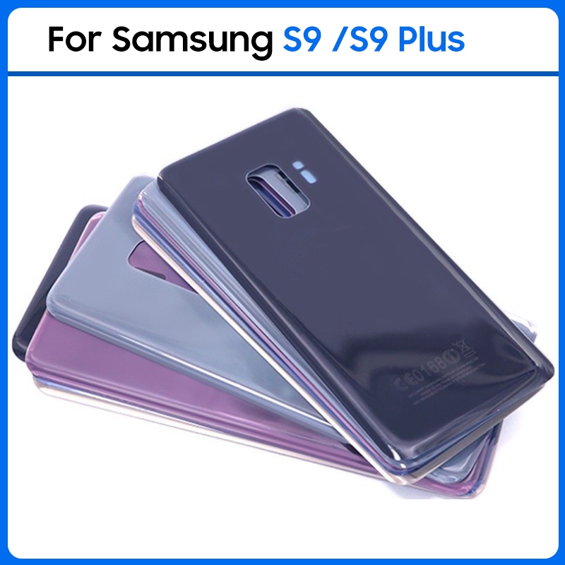 Dành Cho SAMSUNG Galaxy S9 Plus G965 SM-G965F S9 G960 SM-960F S9 + Mặt Sau Pin Nhà Ở Sửa Chữa Vỏ Cửa Phía Sau Thay Thế