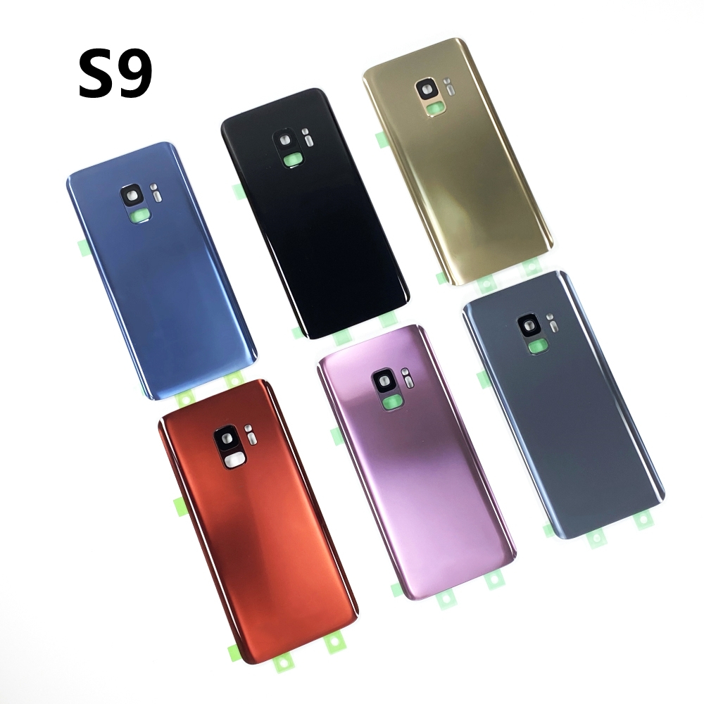 Dành Cho SAMSUNG Galaxy S9 Plus G965 SM-G965F S9 G960 SM-960F S9 + Mặt Sau Pin Nhà Ở Sửa Chữa Vỏ Cửa Phía Sau Thay Thế