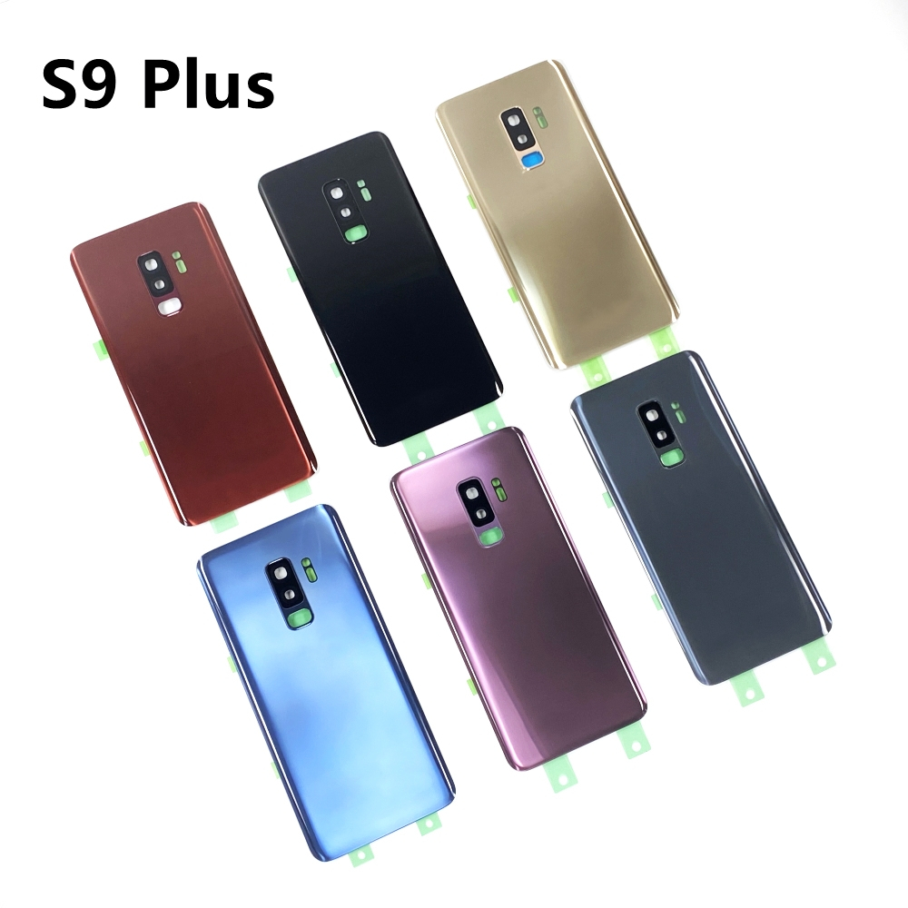 Dành Cho SAMSUNG Galaxy S9 Plus G965 SM-G965F S9 G960 SM-960F S9 + Mặt Sau Pin Nhà Ở Sửa Chữa Vỏ Cửa Phía Sau Thay Thế