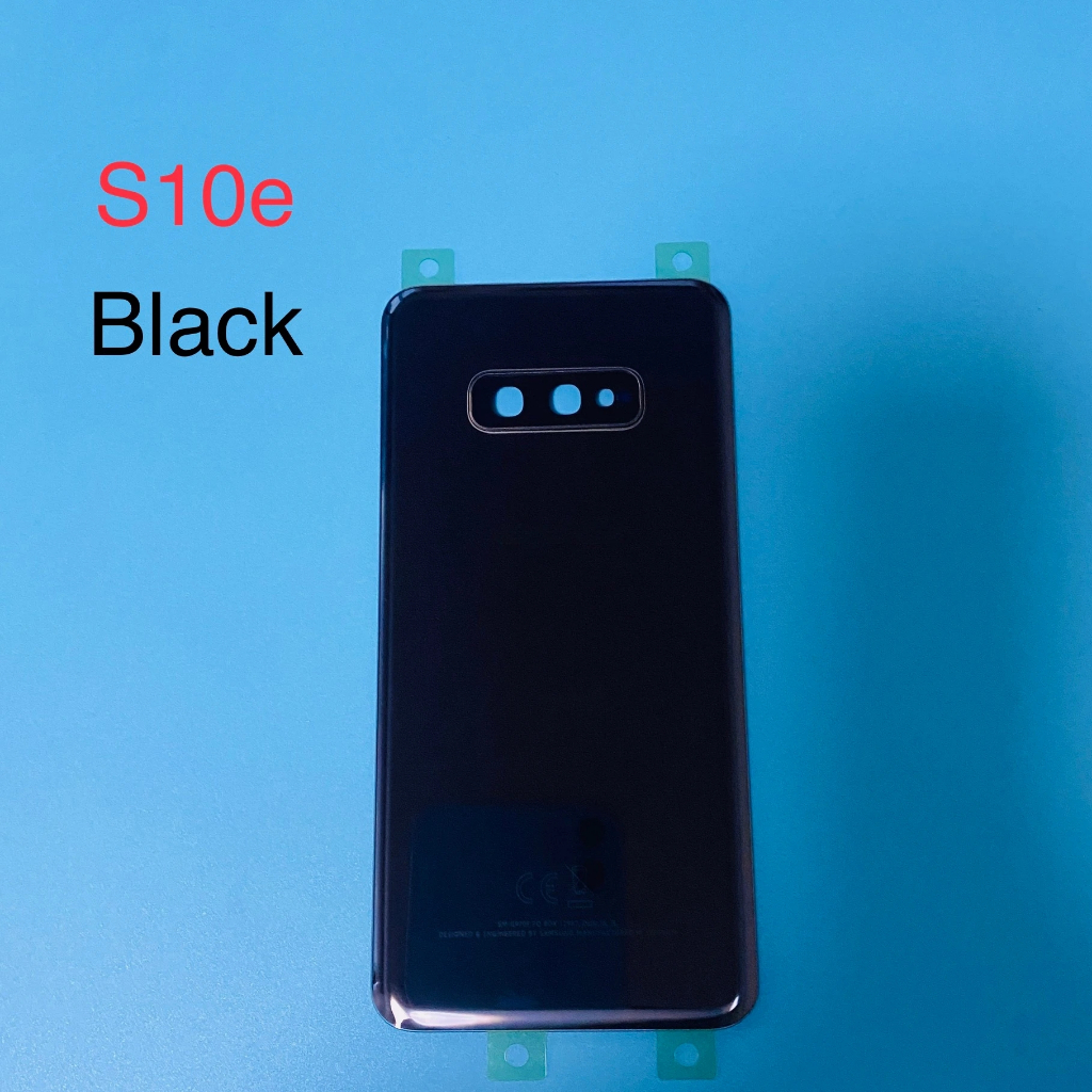 Dành Cho Samsung Galaxy S10 / S10 + / S10E Ốp điện thoại Pin Kính Phía Sau Vỏ Phụ Kiện Thay Thế + Ống Kính Máy Ảnh Cho S 10 10Plus 10E