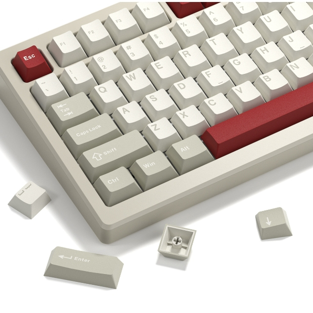 Womier 138 Phím Trò Chơi Retro Keycaps Tùy Chỉnh Mũ Chìa Khóa Bộ Anh Đào Hồ Sơ PBT Mũ Chìa Khóa Dành Cho Cherry MX Công Tắc Bàn Phím Cơ | BigBuy360 - bigbuy360.vn